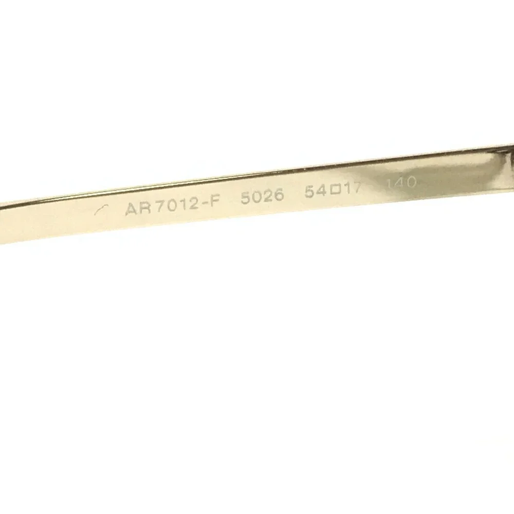 Giorgio Armani Eyeglasses Frames AR7012-F 5026 Tortoise Gold Cat Eye 52-17-140